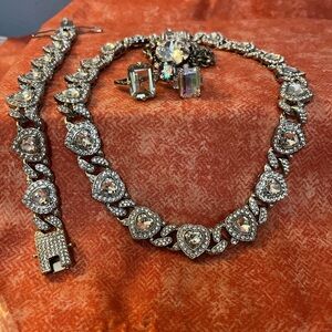 Amazing Bundle of Jewelry Joy!  Necklace,Bracelet; Fabulous Rings!!